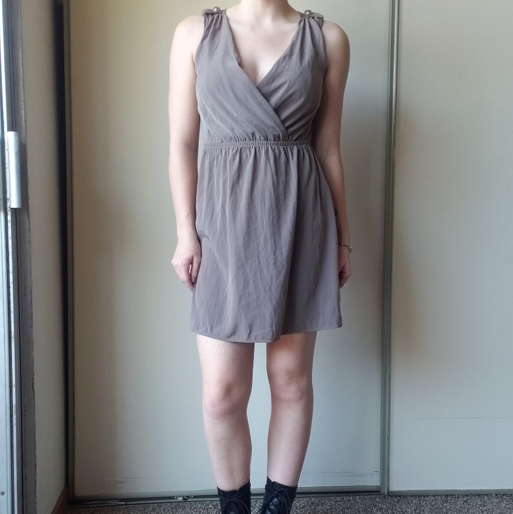 Forever 21 Gray Mini Dress